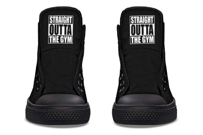 Printed Couple High-top Canvas Shoes