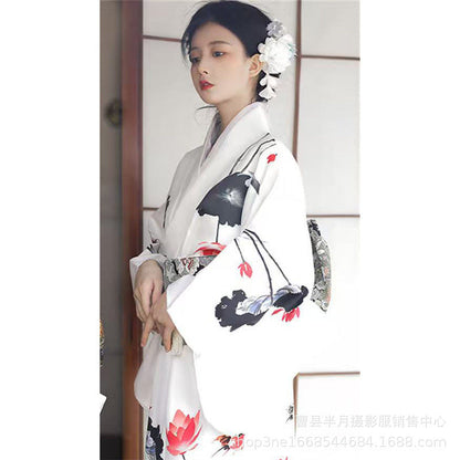 Womens Traditional Dress With Japanese-Inspired Modernization