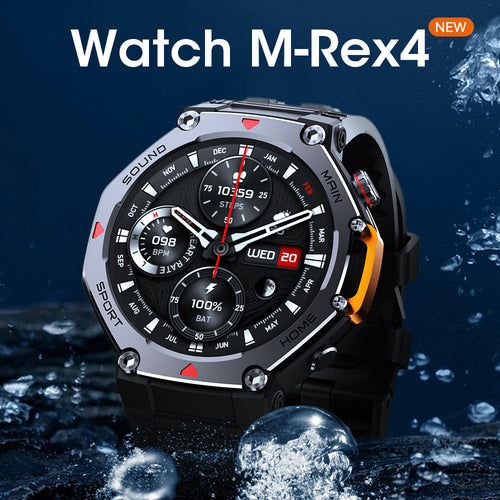 New 5ATM Water-Resistant Sports Smartwatch