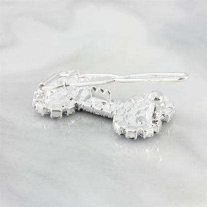Pet Cat And Dog Ornament Diamond Dog Bone Barrettes