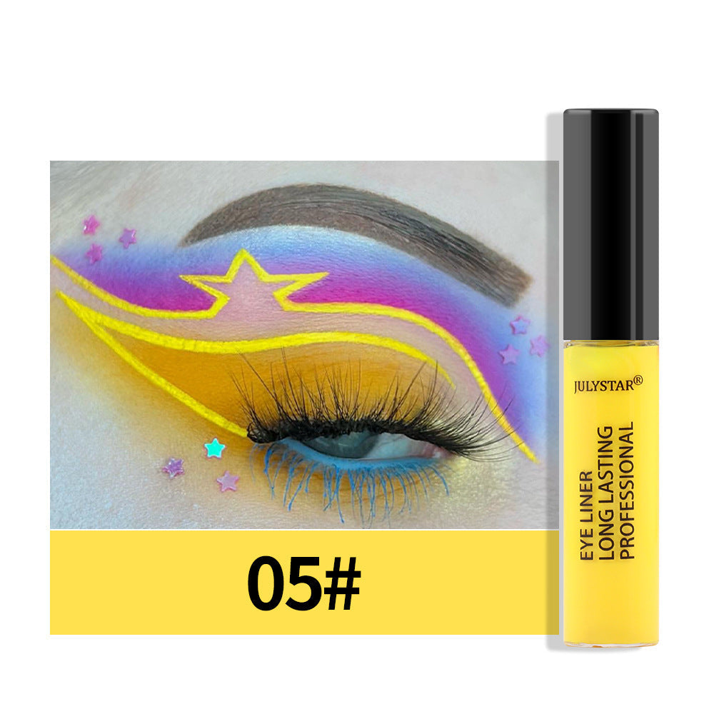 Waterproof Oil Proof Non Smudging Eyeliner Liquid Eyeliner Liquid Pen Pearl Colored Eyeliner Pen