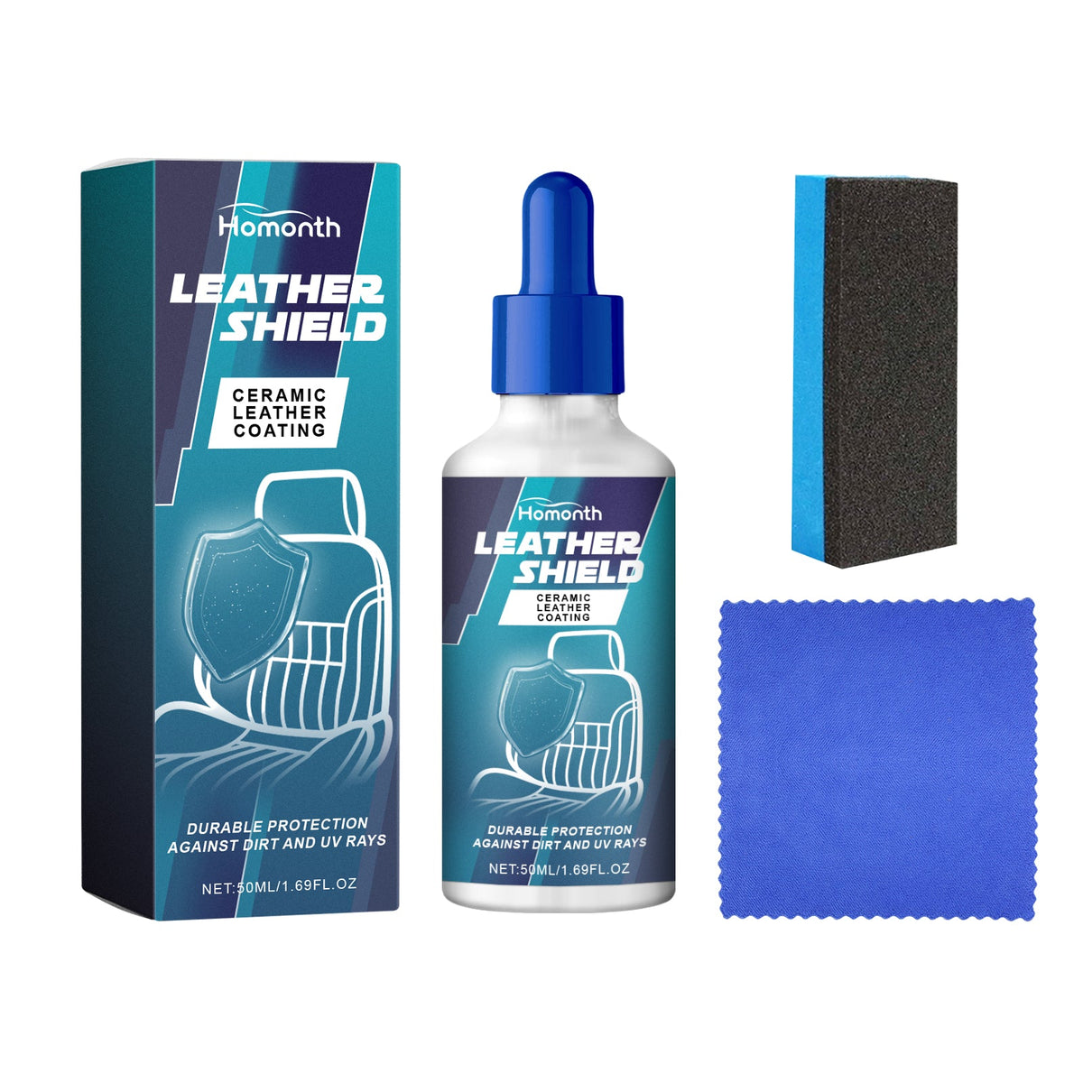 Ceramic Leather Coating, Automotive Interior Seat Leather Protection Refurbished Bright Curing Coating Liquid