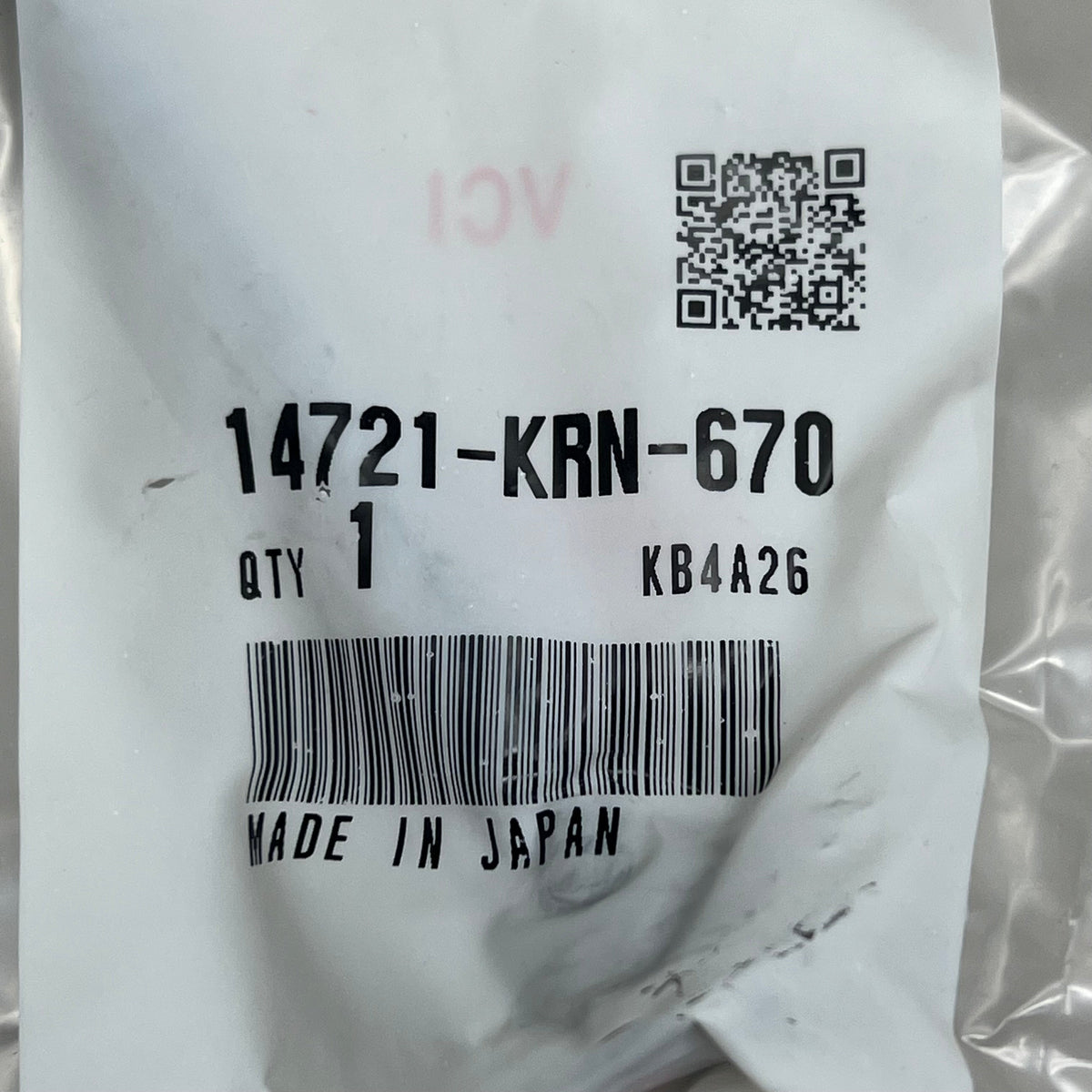 HONDA Valve EX. CRF250R & CRF250X Models 14721-KRN-670