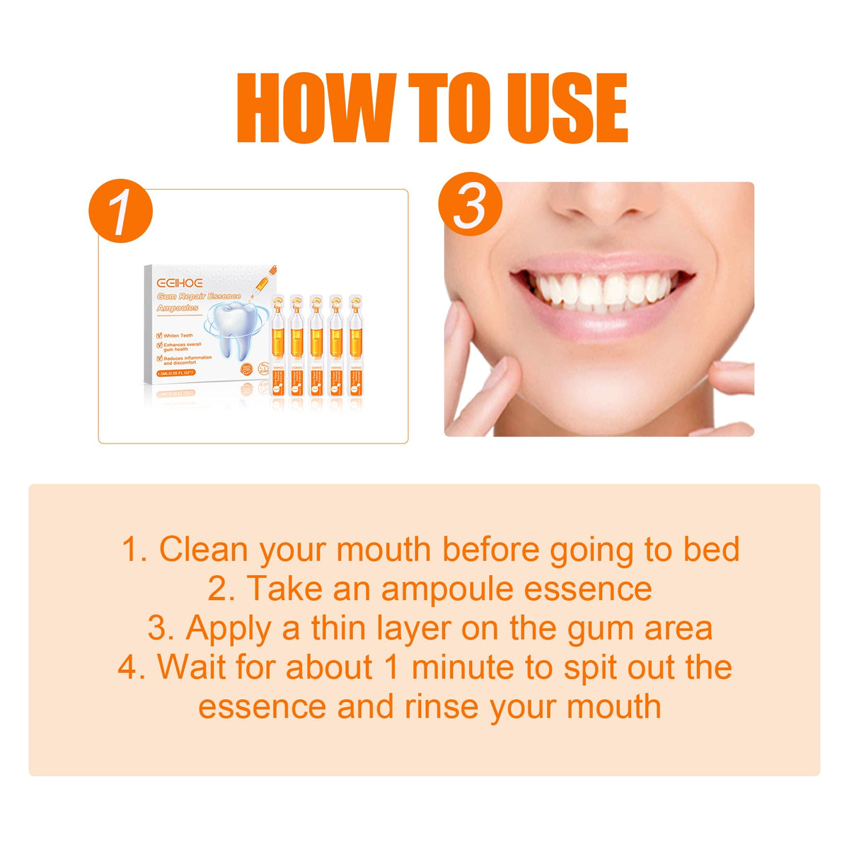 Tooth Repair Essence, Cleaning Teeth Stains Tartar Care Gums Oral Care Essence