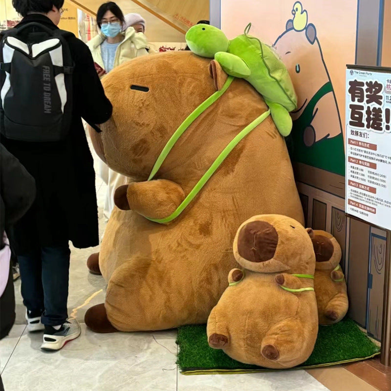 Kapibala plush toy oversized capybara plush toy pillow doll