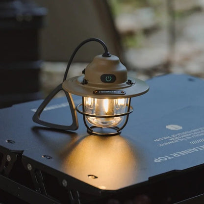 Outdoor Lighting Pinecone Camping Light Retro Camping Light Tent Light Camping Light Type-C Charging Pinecone Camping Light