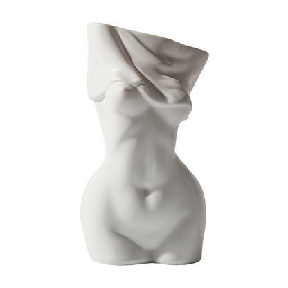 Decorative Utensils, Artist's Home, Living Room, Flower Arrangement, Female Body Art, Vase