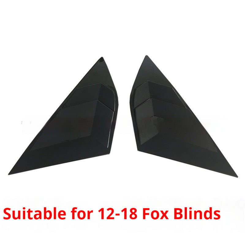 Decoration Of Triangular Window Behind Blinds