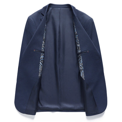 Men's Business-Casual High-End Single-Breasted Blazer