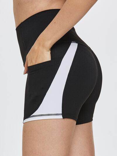 High Waist Active Shorts for Women with Stretch Comfort