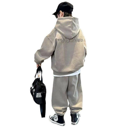 Polyester Children's Loose-fitting Plus Size Pullover