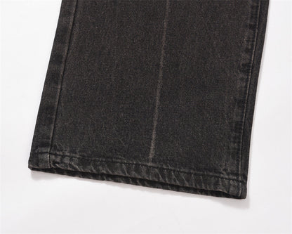American Basic Style Straight Jeans Men