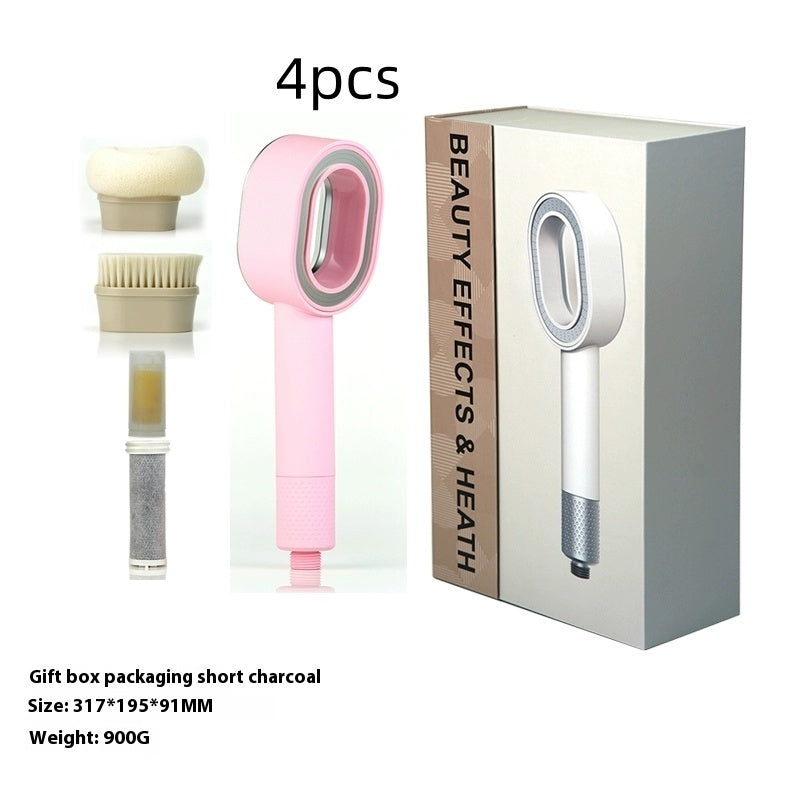 Hand-held Filter Fragrance Shower Head With Massage Bath