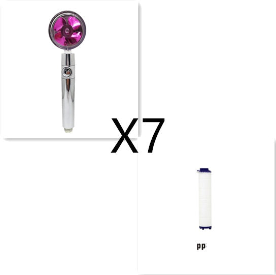 360 Rotating Water Saving Shower Head