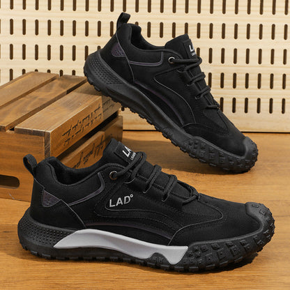 2026 New Men's Safety Work Shoes, Comfortable Versatile Mesh Casual Sneakers, Anti-slip Wear-resistant Working Footwear