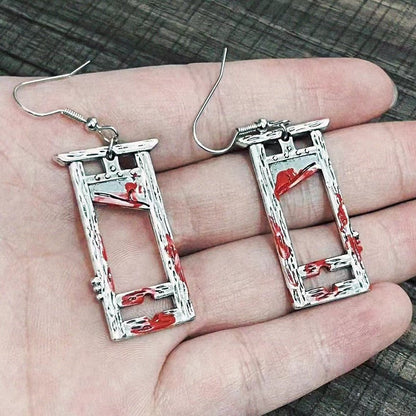 Gothic style Vintage Guillotine shaped Earrings