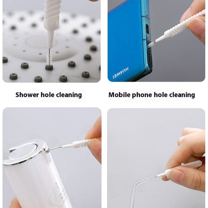 Shower Hole Cleaning Brush Gap Brushes Bath Shower Head Anti-blocking Dredging Gadget
