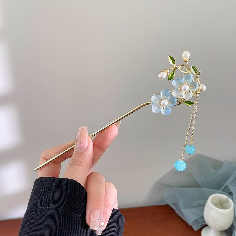 Dress Accessories Hairpin Headwear Antique Style Plate Hairpin