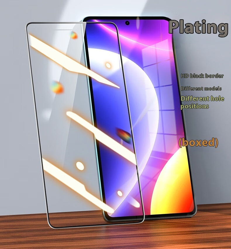 Real Me Electroplating HD Full Screen Mobile Phone Film