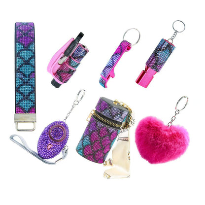 Women's Portable Safety Pendant Gift Set