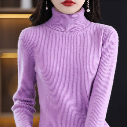 Women's Turtleneck Sweater For Fallwinter