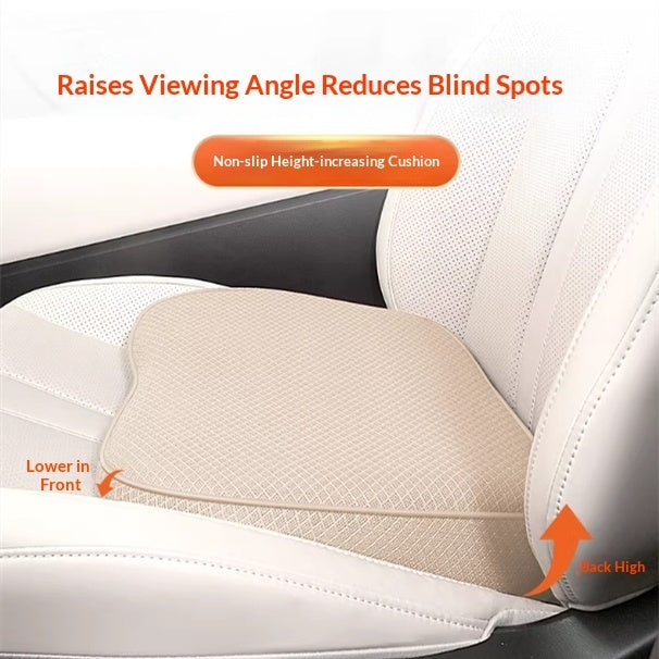 Car Height-adjusting Cushion Thickened Sloped Pad For The Drivers Seat