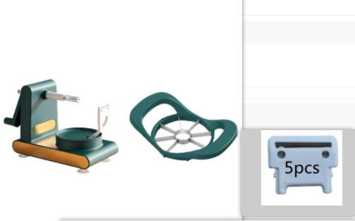 Hand-Cranked Multifunctional Peeler Cutter Slicer