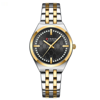 Women's Roman Numeral Quartz Wristwatch Waterproof