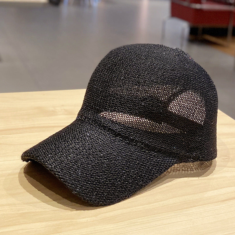 Korean Style Casual Hollow Baseball Hat
