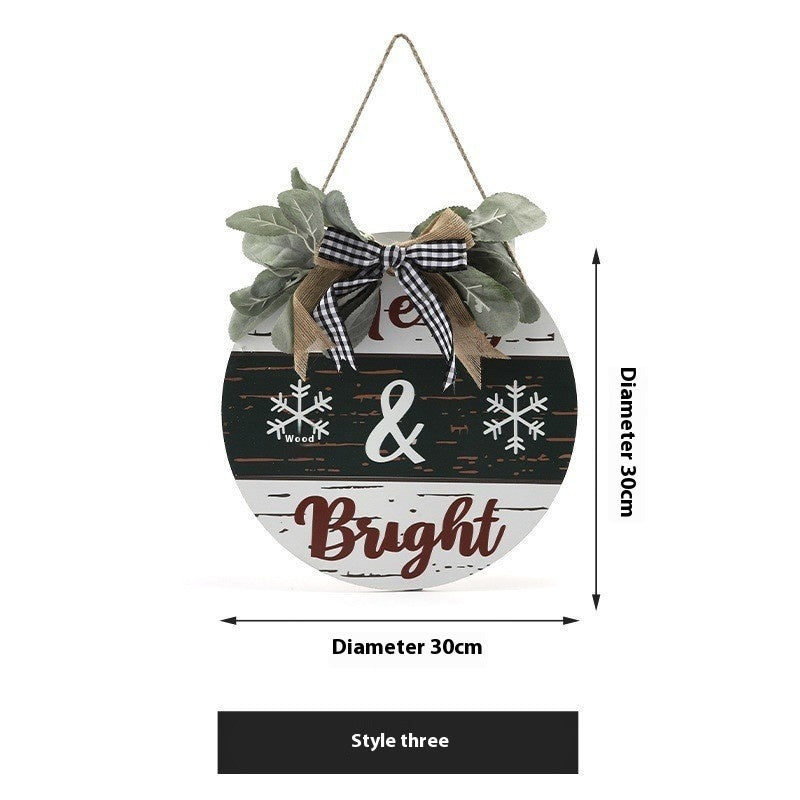 Christmas Gate Decorations Arrangement Listing