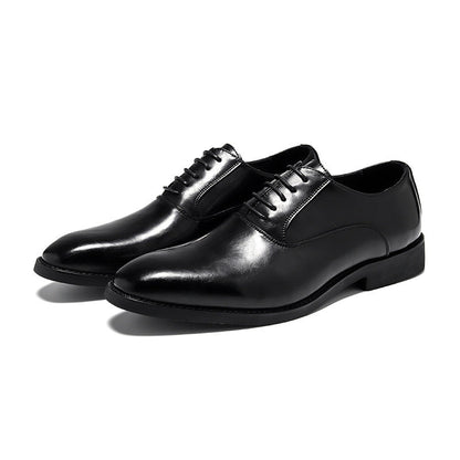 New Mens Pointed-toe, British-style, Minimalist Business Dress Shoes