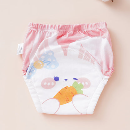 Baby's Diaper Underwear Pure Cotton Washable Ring Baby Diapers