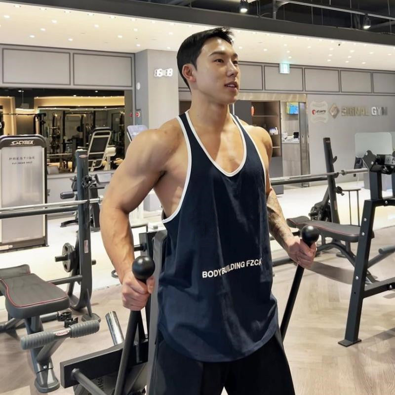 Men's Running Training Sports Tank Top Sleeveless