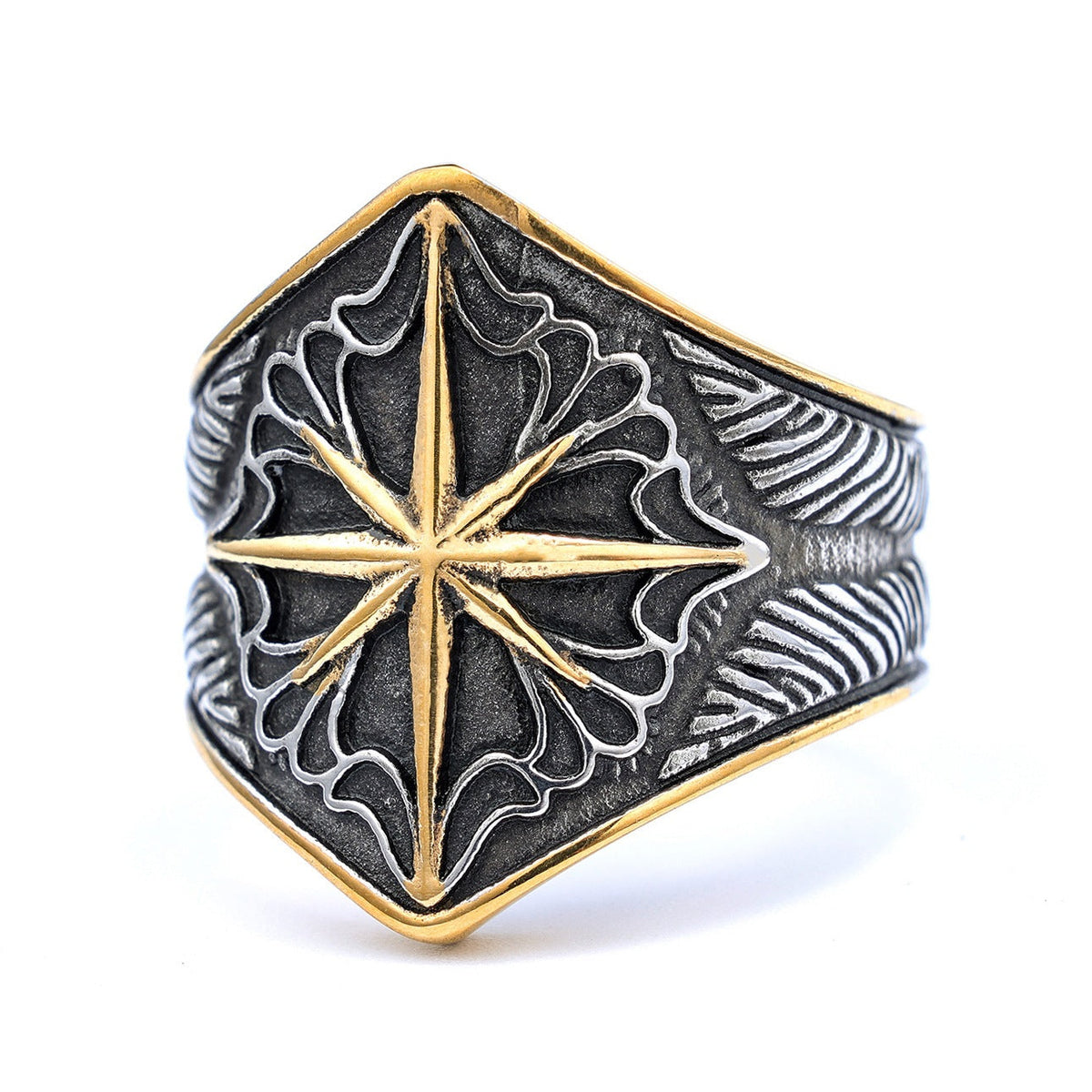 Retro Personalized Beijing-style Ring That Wont Rust