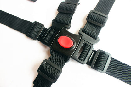 5-point Safety Belt 3-point Fixing Band Children's Dining Chair Accessories Baby Stroller Safety Belt Seat Strap