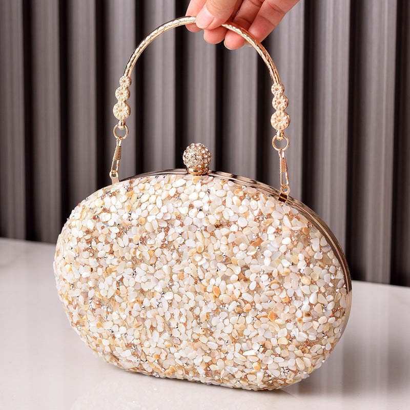 Affordable Luxury Diamond-encrusted Evening Clutch