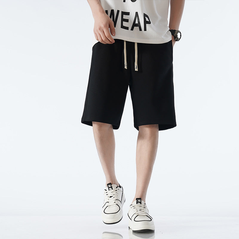 Men's Solid-Color Casual Fashion Loose Shorts