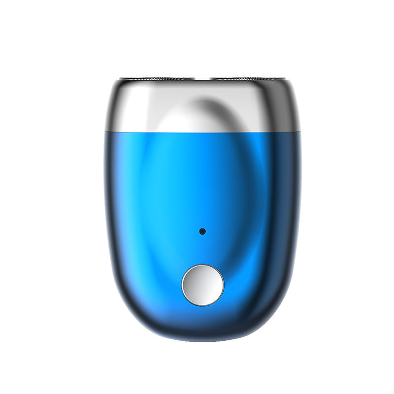Double headed mini magnetic shaver portable men's electric shaver rechargeable electric shaver
