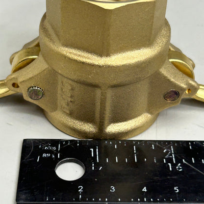 DIXON Cam And Groove Hose Fitting 1" Brass BR-D100