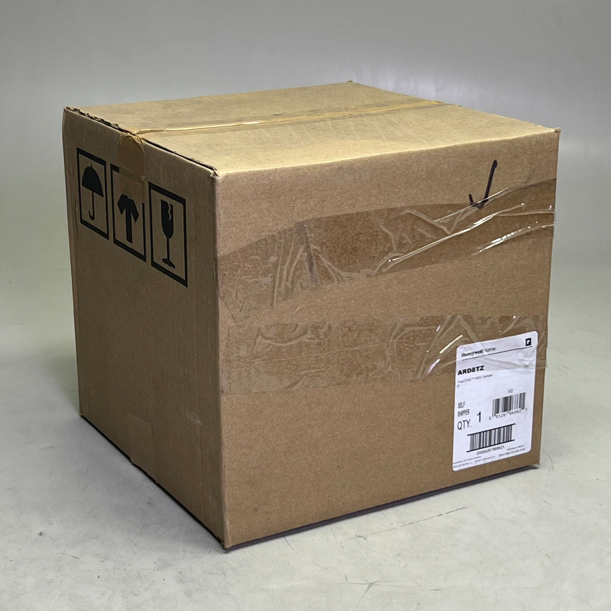 HONEYWELL Round Automatic Damper 9", Grey ARD9TZ