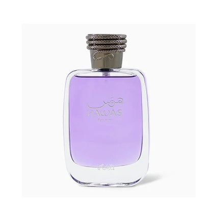 Rasasi Hawas Men’s EDP – Fresh Aquatic Fruity Aroma, Long-Lasting, 100 ml / 3.4 fl oz