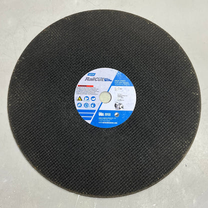 NORTON (10 PACK) High Speed Reinforced Cut off Wheel 16 X 1/8 X 1, Black