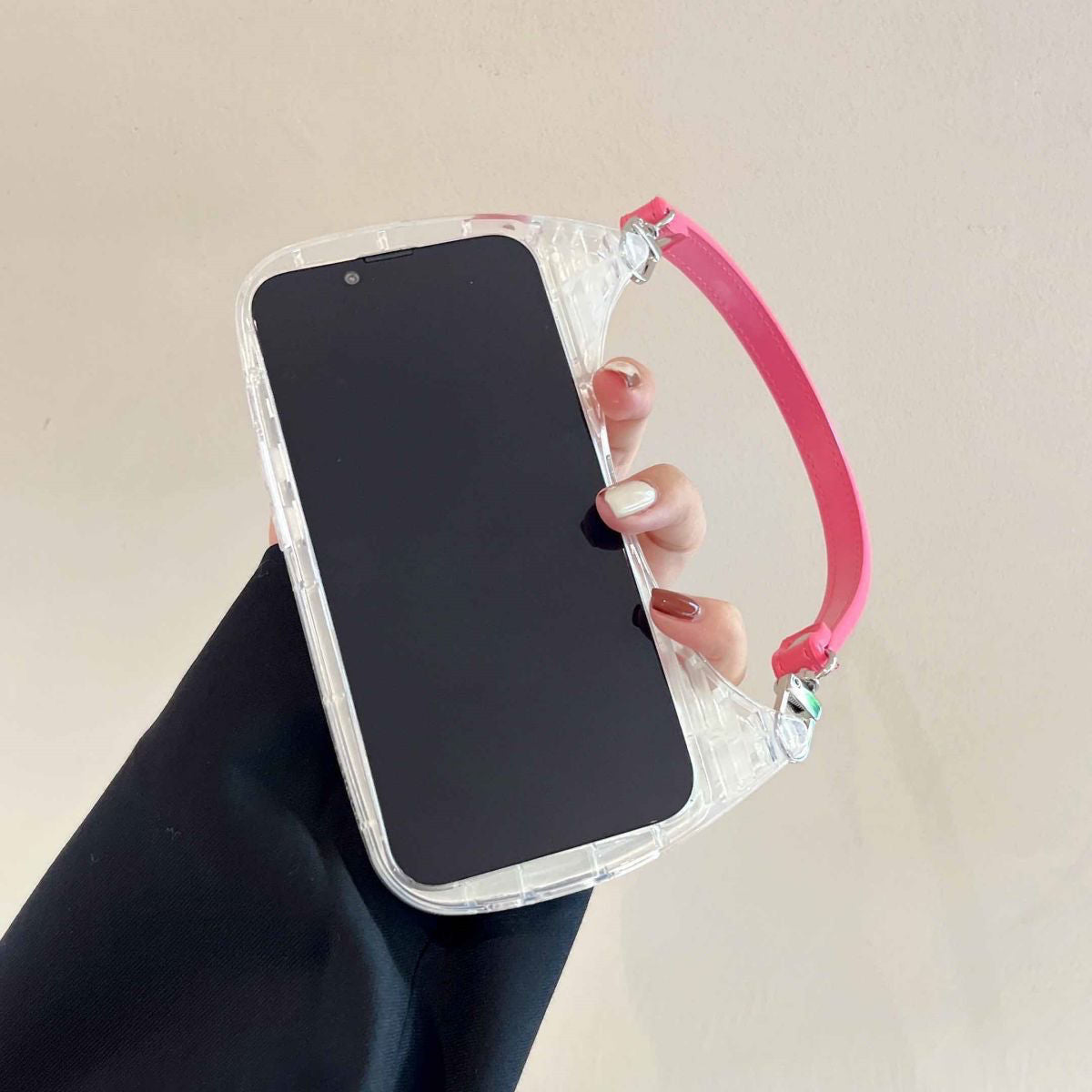 Portable Crescent Bag Apple 14 Phone Case iPhone 13pro Max Full Package 12/11/Plus Soft Cover
