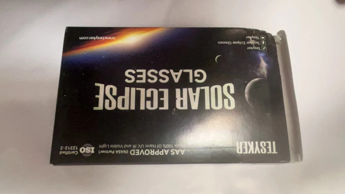 10 Pack Solar Eclipse Glasses ISO 12312-2:2015(E) & CE Certified 2015 Approved Safe Shades for Direct Solar Eclipse Viewing Dire