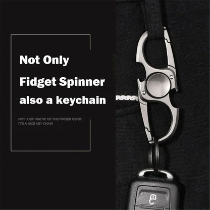 Finger Spinner Keychain Bottle Opener Stress Relief EDC Toy