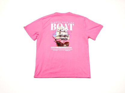Always Rock The Boat T - Pink Cloud