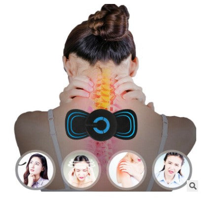 Smart Electric Massager for Neck and Shoulder Low Frequency Magnetic Therapy Pulse Pain Relief Relaxation Vertebra Physiotherapy