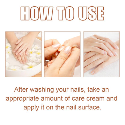 Nail Care Cream Repair Grey Nail Nail Shine Soft Nail Moisturizing Moisturizing Cleansing And Exfoliating Care Cream
