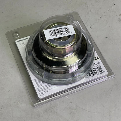 DO IT BEST Solid Brass Strainer 3-1/2" Dia Brushed Nickel DIB5435DSBN 438976