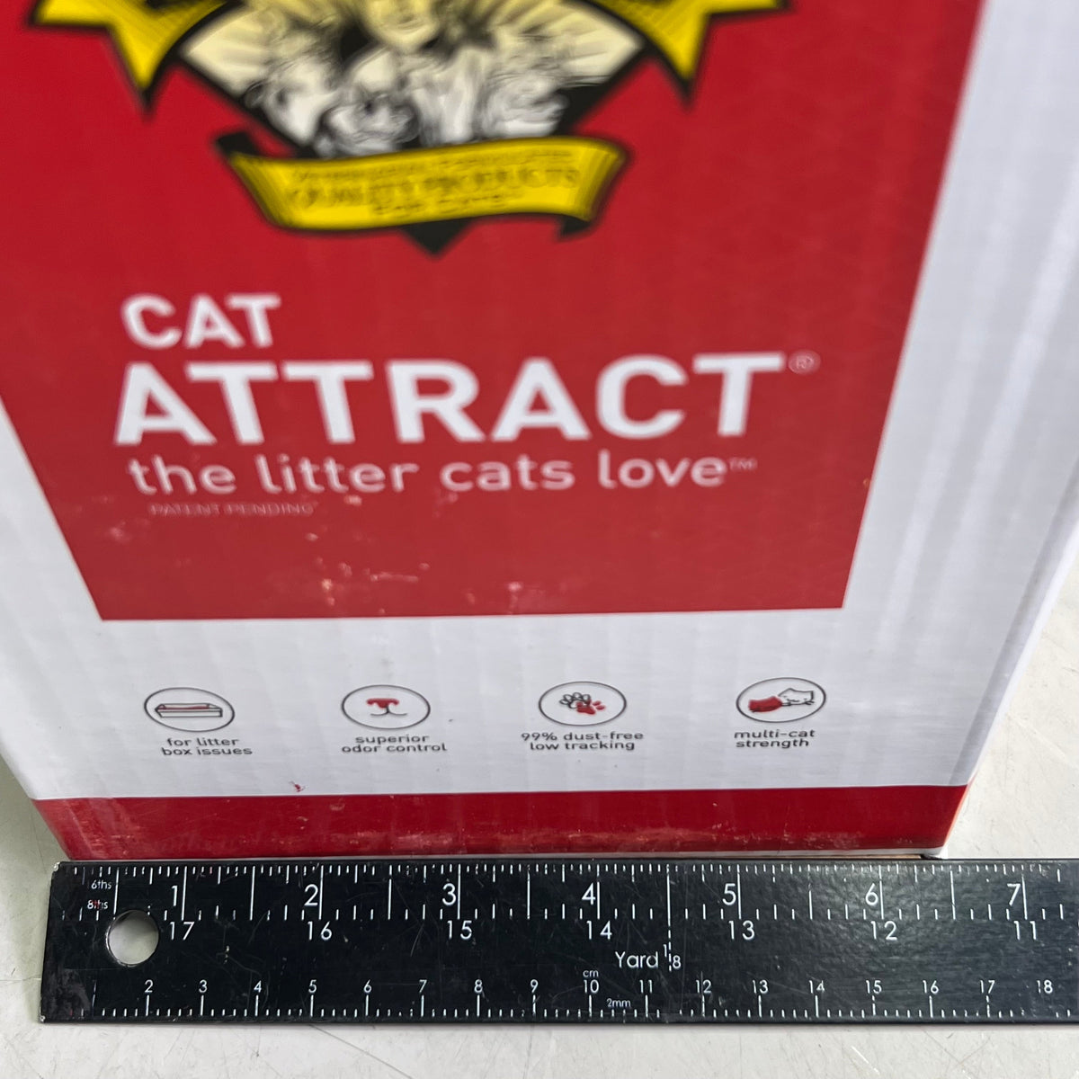 DR. ELSEY'S Precious Cat Attract Clumping Clay Cat Litter 20 Lb Red & White